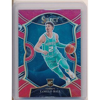 2020-21 Select Prizms Red #63 LaMelo Ball RC Rookie /199

