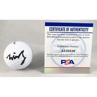 Will Zalatoris Signed Golf Ball (PSA COA)