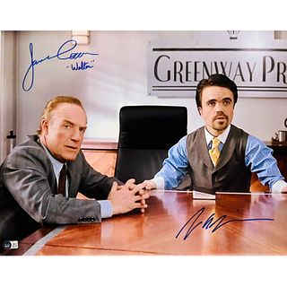 Peter Dinklage and James Caan Dual Signed 16x20 Elf Photo (BAS COA)
