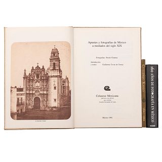 La Fotografía en México de Mediados del Siglo XIX a Principios del Siglo XX. Desiré Charnay / Guillermo Kahlo... Piezas: 3.