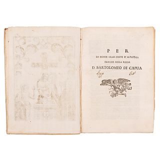 Miscelánea de Alegatos impresos en Italia, principios del Siglo XVIII.  Allegationi Civili Diversi.