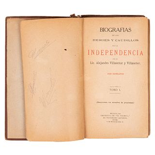 Villaseñor y Villaseñor, Alejandro. Biografías de los Héroes y Caudillos de la Independencia. México: 1910. Tomos I - II en 1 Vol. Ilus