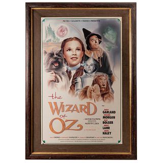 Metro Goldwin Mayer Presents. The Wizard of Oz.  A Victor Fleming, Production. Produced by Mervin Leroy. Poster, impresión a color.