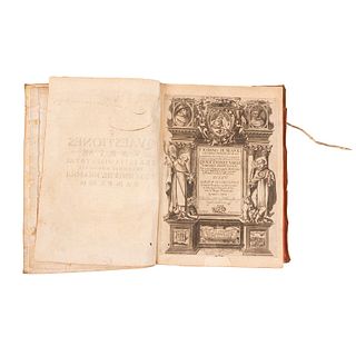 Gravina, Giovanni. F. Ioannis de Neapoli Quaestiones Variae Parisiis Disputatae. Neapoli: In Aedibus Regalibus S. Domini...