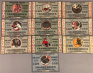 lot-of-ten-cranberry-package-labels