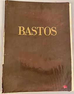 Designs of Ruy Bastos Signed and Dated 1969
