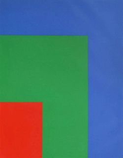 Ellsworth Kelly Exhibition Lithographic Poster