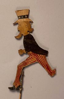 Vintage Uncle Sam Puppet on a Stick