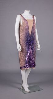 HEAVILY SEQUINED PARTY DRESS, 1920s
