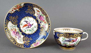 English Porcelain Cup and Saucer