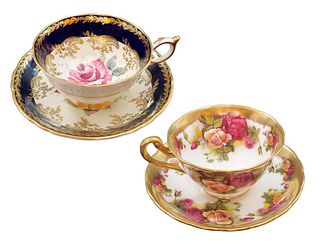 2 Items Lot, Late 19th C. English Cup & Saucer