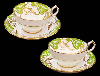 Pair Of Late 19th C. English Cup & Saucer