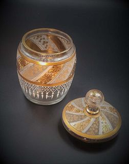 19th C. French Moser Candy Jar