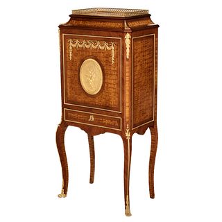 Magnificent ladies` secretary  the second empire  in a strict neoclassical taste.