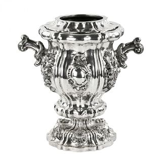 Silver champagne cooler. Austria-Hungary. Vienna  1844