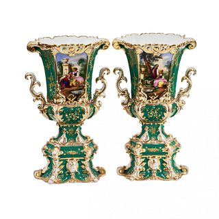 Pair of Vases Gallant age