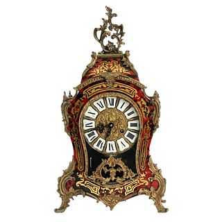 Fireplace clock in Boulle style