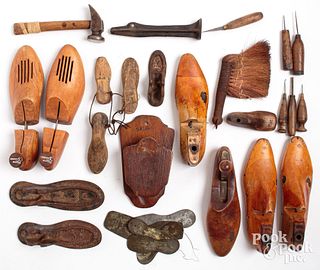 Cobblers tools and accessories.