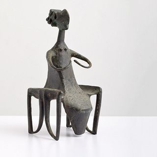 James Metcalf Bronze Figural Sculpture