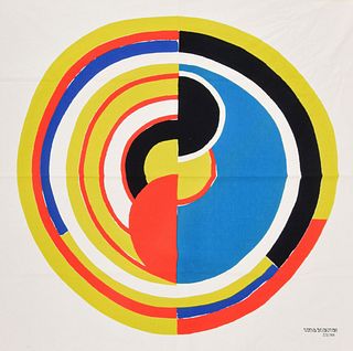Sonia Delaunay (after) Textile Print, Limited Edition
