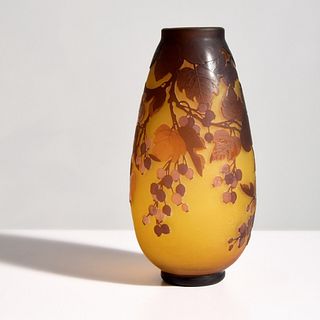 Emile Galle "Grapevine" Vase