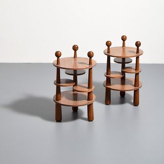 Pair of Side Tables, Manner of Jean Royere 