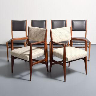 Set of 6 Gio Ponti Dining Chairs