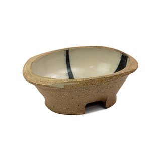 Michael Simon Salt Glazed Stoneware Intersect Bowl