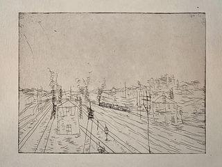 Paul Klee - Railroad Station