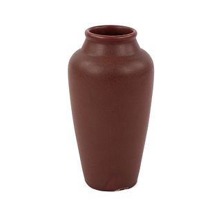 1906 Rookwood Pottery Oxblood Matte Vase 943