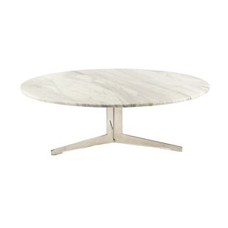 Antonio Citterio 'Fly' Marble and Steel Coffee Table 