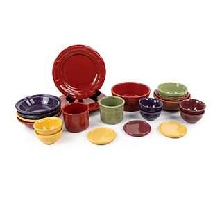 (21) Pcs Longaberger Pottery Kitchenware Set