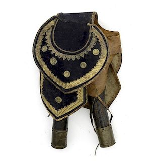 Saddle Pommel Holsters for a High Ranking Officer, ca. 1812