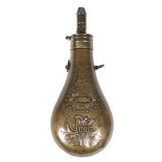 Batty Peace Flask Dated 1848