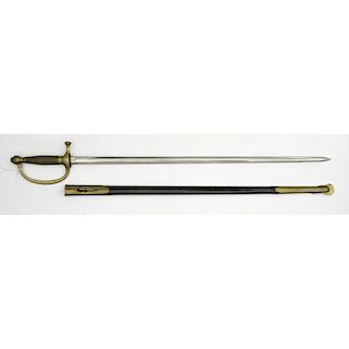 Model 1840 Musician's Sword by Ames
