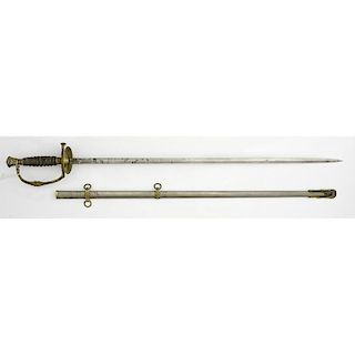 Horstmann Post Civil War Model 1860 Staff & Field Sword