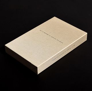 Hiroshi Sugimoto "Sea of Buddha" Book, Limited Edition