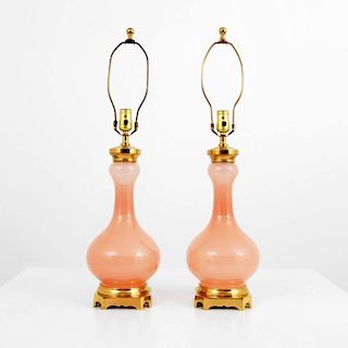 Pair of Cenedese Lamps, Hansen