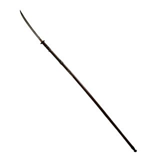 Japanese traditional Naginata spear  Shinshinto period  1781-1876.