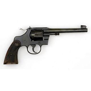 **Colt Officers Model Target Revolver