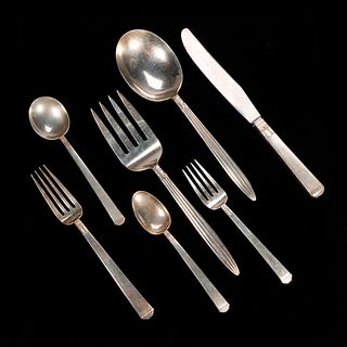 43 Sterling Flatware and Serving Pieces.