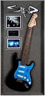 Staind signed guitar.
