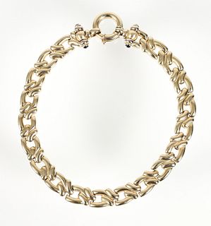 14K Italian Link Chain Necklace