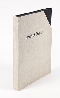 Death of Hektor with 9 etchings by Stanley Hayter