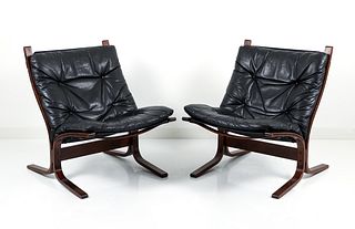 Pair of Siesta Chairs 1965 design by Ingmar Relling 