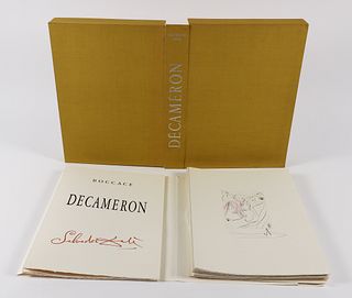 Salvador Dali Decameron Suite 1972 complete portfolio
