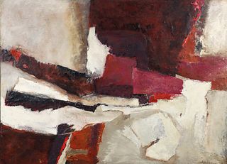 Helen Ubinger 1960s abstraction Winterset