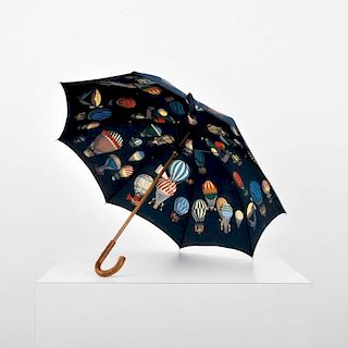Piero Fornasetti 'Hot Air Balloons' Umbrella