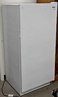 Kenmore upright freezer. ht. 60in.; wd. 28in.; dp. 26in.