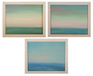 Judy Kitzman Abtract Landscape Oil on Canvas, 3